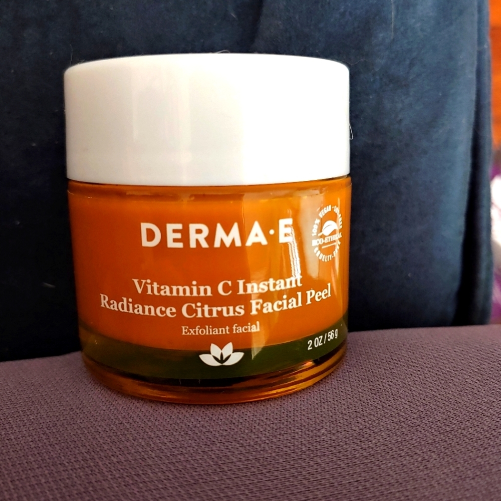 Derma E Vitamin C Instant Radiance Citrus Facial Peel 2oz.